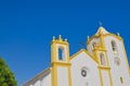 Luz, Lagos, Portugal August 15 2022 The church of Nossa Senhora da Luz Our Lady of the Light in Praia da Luz, Algarve, Portugal