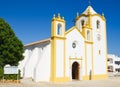 Luz, Lagos, Portugal August 15 2022 The church of Nossa Senhora da Luz Our Lady of the Light in Praia da Luz, Algarve, Portugal