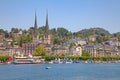 Luzern in summer Royalty Free Stock Photo