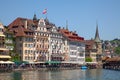 Luzern in summer Royalty Free Stock Photo