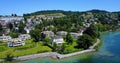 Luzern Switzerland top view Historic city center