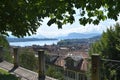 Luzern Terassen Royalty Free Stock Photo