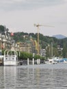 Luzern urban lake boats ships