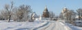 Luzhetsky Monastery Royalty Free Stock Photo