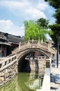 Luzhi Water Town Suzhou China Royalty Free Stock Photo