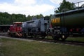 Luzna, Czech Republic - July 2, 2022 - The Railway museum Czech Railways in Luzna close Rakovnik Royalty Free Stock Photo