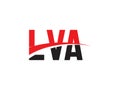 LVA Letter Initial Logo Design Royalty Free Stock Photo