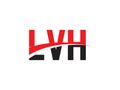 LVH Letter Initial Logo Design Royalty Free Stock Photo