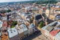 Lviv bird`s-eye view