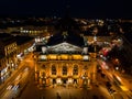 Lviv Opera House at night, Ukraine Royalty Free Stock Photo