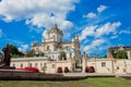 Lviv, Ukraine - August 18, 2019: St. George`s Cathedral is a baroque-rococo cathedral located in the city of Lviv, the historic