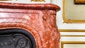 LVIV, UKRAINE - DECEMBER 7, 2019: A piece of marble interior in the Potocki Palace. Royalty Free Stock Photo