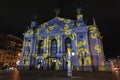 Light art tour \'Commemoration. Light for hope\' by Swiss artist Gerry Hofstetter