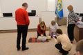 Training in medical care has started in Lviv.