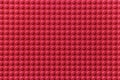 Lviv, Ukraine - January 4, 2025: Red background of the LEGO Classic baseplate Royalty Free Stock Photo