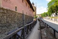 The City Arsenal, the oldest of three historic in Lviv. Ukraine