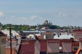 View of the roofs of the historical Old city of Lviv. Ukraine