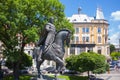 Monument to King Danylo Halytskyi in Lviv