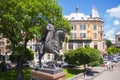 Monument to King Danylo Halytskyi in Lviv