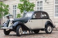 Lviv, Ukraine - May 3, 2019: Exhibition of retro cars. LVIV CITY DAY