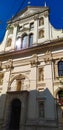 Lviv, Ukraine - May 31, 2023: The old part of Lviv with old houses