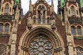 LVIV, UKRAINE - November 09, 2019: Ukrainian Greek Catholic Church Olga and Elizabeth