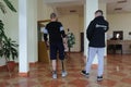 Wounded Ukrainian soldiers are recovering from their wounds in a rehabilitation center near Lviv