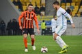 LVIV, UKRAINE - OCT 20: Facundo Ferreyra in action during the UEFA Europa League match between Shakhtar Donetsk vs KAA Gent