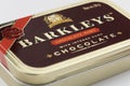LVIV, UKRAINE - September 11, 2023: barkleys chocolate mints
