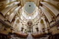 Lviv, Ukraine - September 30, 2016: Dominican cathedral.The interior of the Catholic Church Royalty Free Stock Photo