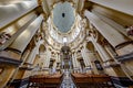 Lviv, Ukraine - September 30, 2016: Dominican cathedral.The interior of the Catholic Church Royalty Free Stock Photo