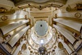 Lviv, Ukraine - September 30, 2016: Dominican cathedral.The interior of the Catholic Church Royalty Free Stock Photo