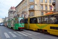 The Lviv tram is an electric tramway