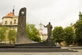 Lvov, monument to poet Shevchenko