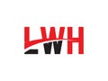 LWH Letter Initial Logo Design