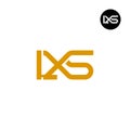 LXS Logo Letter Monogram Design Royalty Free Stock Photo