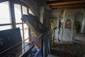 Lyadova, Ukraine, 09-08-2018: The interior of the Lyadova Monastery, which is located in Vinnytsia region of Ukraine