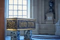 Lyautey tomb in the mausoleum of Napoleon Paris Royalty Free Stock Photo