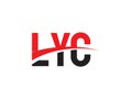 LYC Letter Initial Logo Design