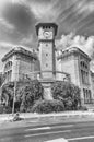 Lycee Massena, iconic building in Nice, Cote d`Azur, France