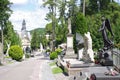 The Lychakowsi Cemetery in Lviv, Ukraine