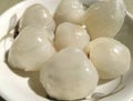 Lychee. Fresh lychees. Royalty Free Stock Photo
