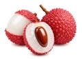 Lychee fruit Royalty Free Stock Photo