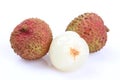 The lychee (Litchi chinensis) fruit