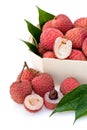Lychee or Litchi Fruit Royalty Free Stock Photo