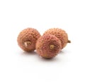 Fresh lychee berry Royalty Free Stock Photo