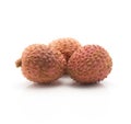 Fresh lychee berry Royalty Free Stock Photo