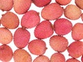 Lychees fruits (Litchi chinensis)