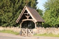 Lychgate at Madresfield Church, England Royalty Free Stock Photo