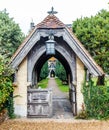 The Lychgate, St Mary the Virgin Church Royalty Free Stock Photo